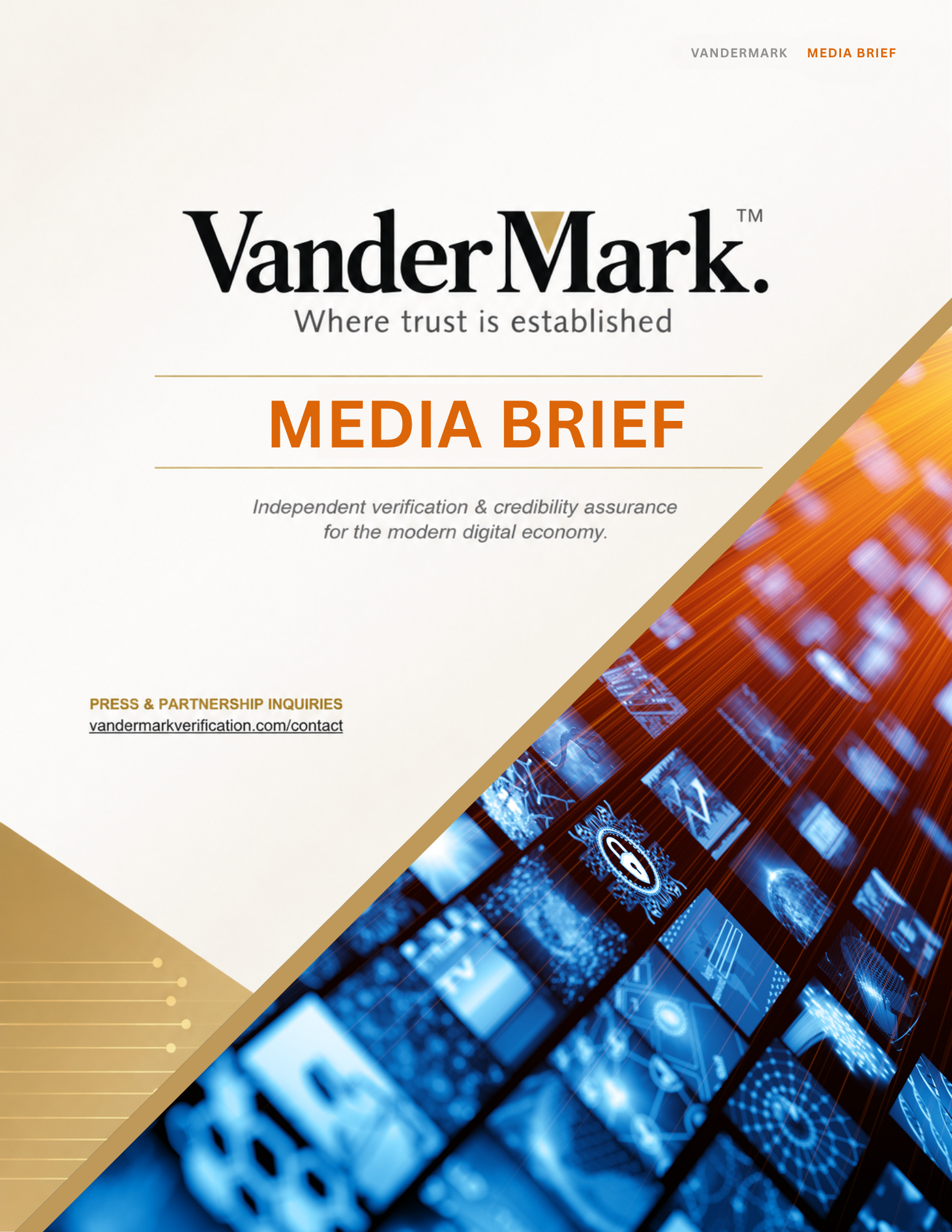 V Media Brief Cover